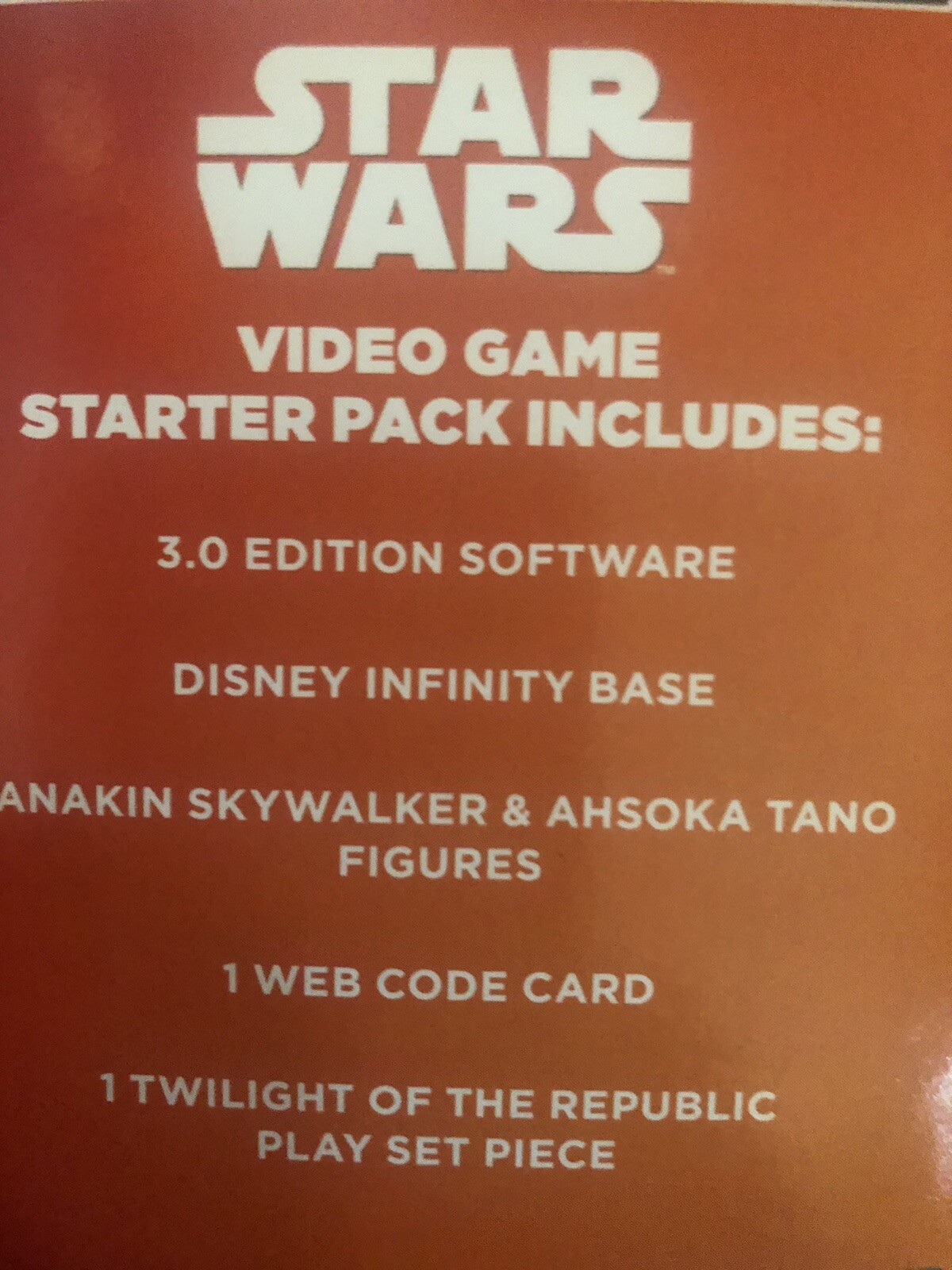 Disney Infinity Star Wars Starter Pack (3.0 Edition) (Nintendo Wii U