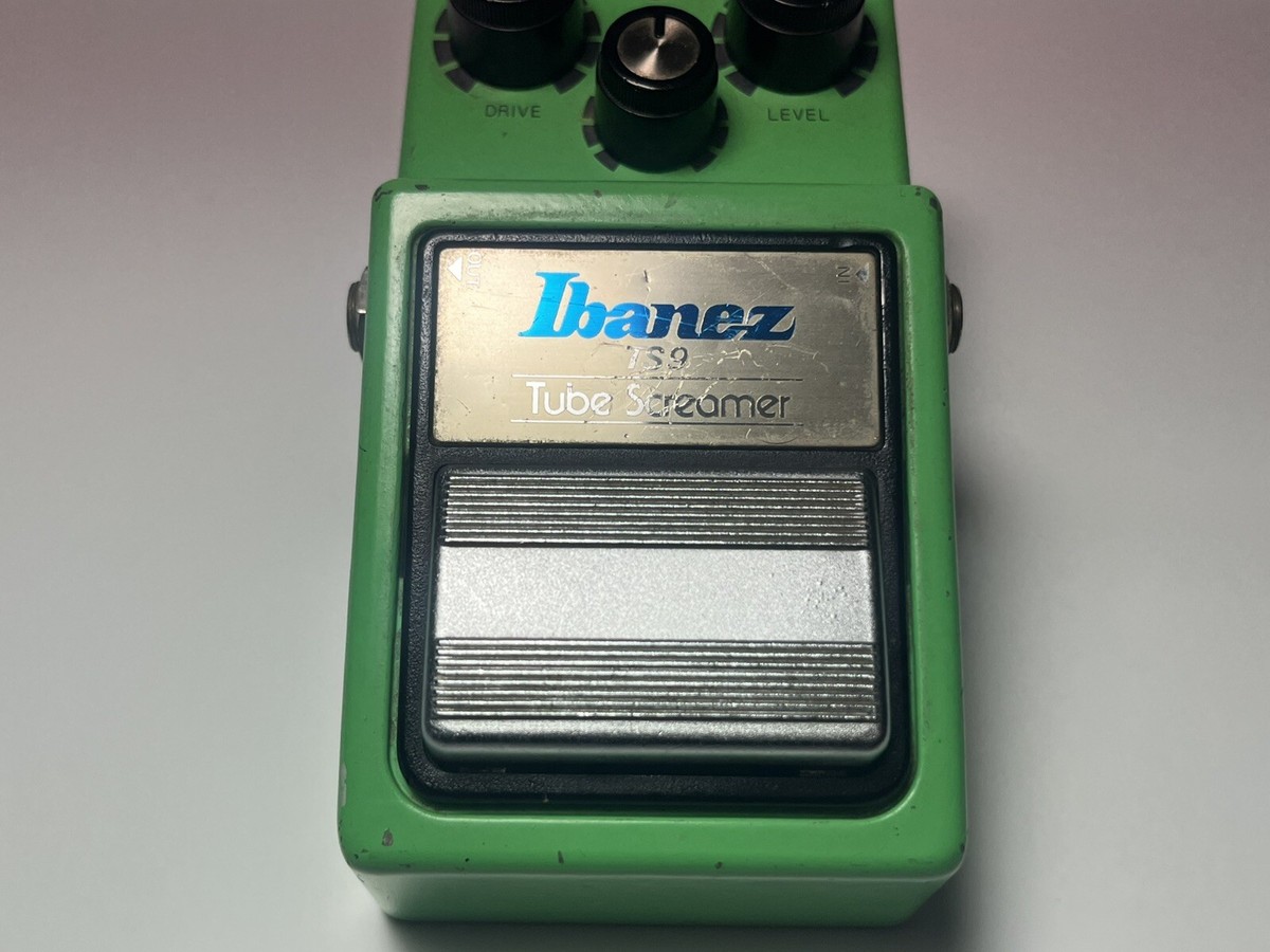Vintage 1981 Ibanez TS9 Tubescreamer Guitar Effect Pedal Black