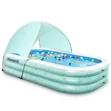 Homech HM-HF007 UV30 Sun Shelter Swimming Pool - Blue