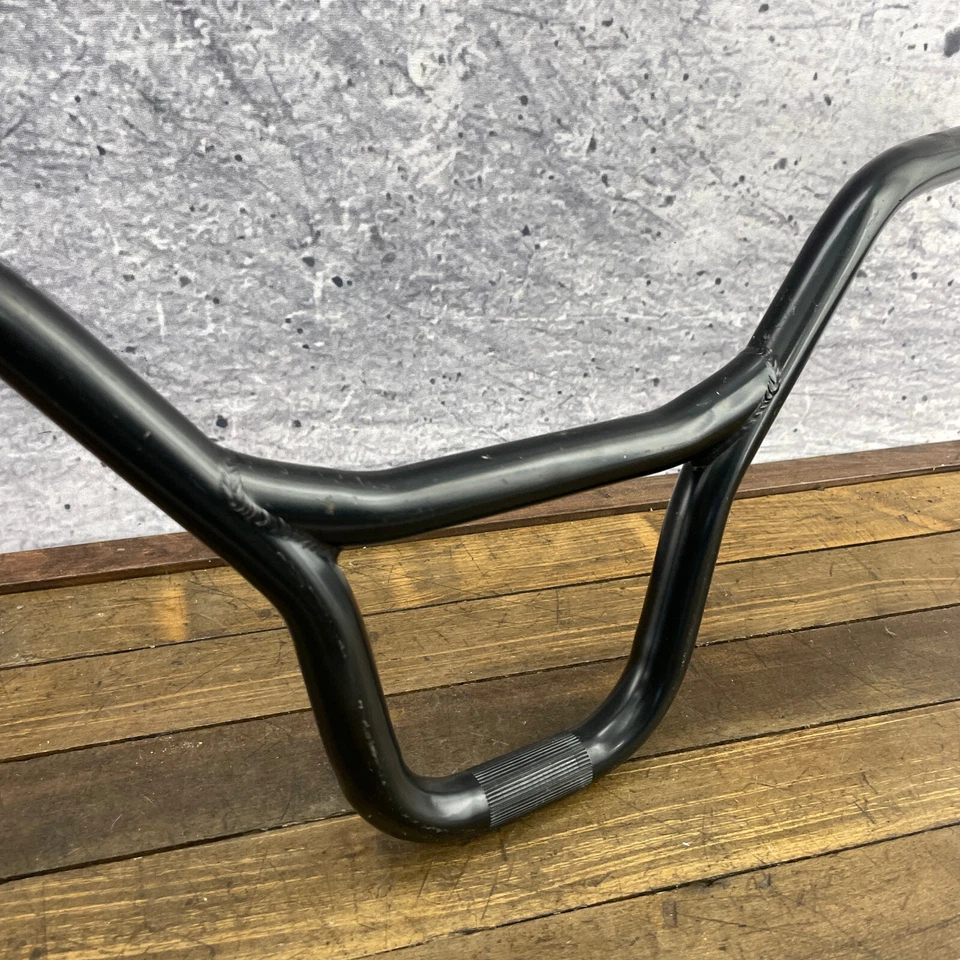Mongoose BMX Handlebar Black 2 Piece Old School BMX Freestyle 2 Piece Kneesaver - Image 2 of 4