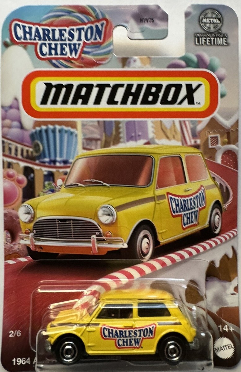 Matchbox 2024 CANDY CARS CHARLESTON CHEW 1964 Austin Mini Cooper 2