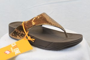 Women's FitFlop Women's Iqushion Ergonomic Flip-Flops Sandal Bronze | eBay