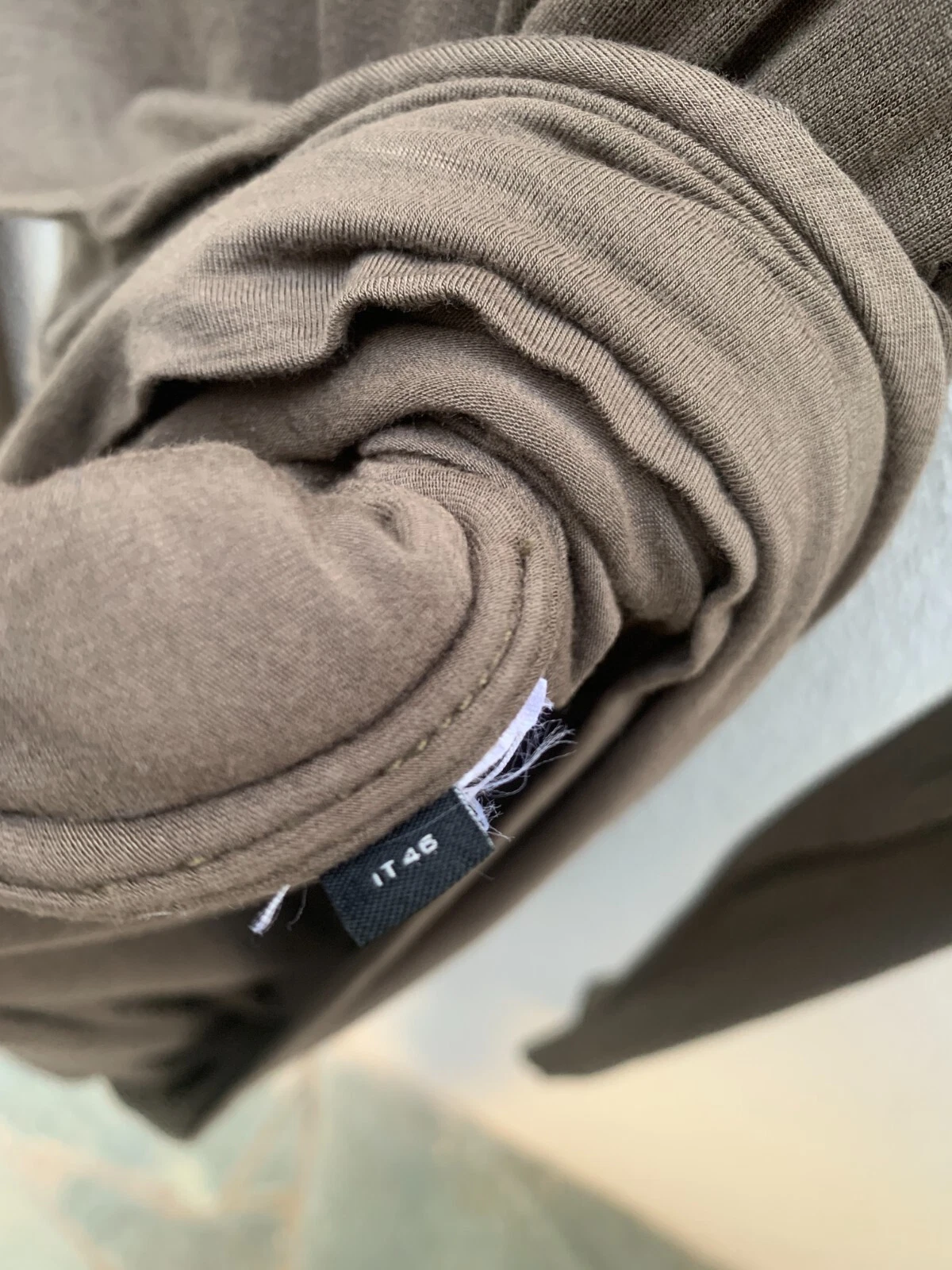 ALEXANDER MCQUEEN Abito McQ by Alexander Mc Queen modal cotone elasticizzato beige taglia IT 46 vintage