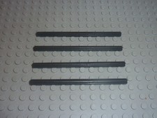 4 x LEGO Technic Black Axle 10 ref 3737/8466 8279 8088 8477 8425 10143 8653 8480