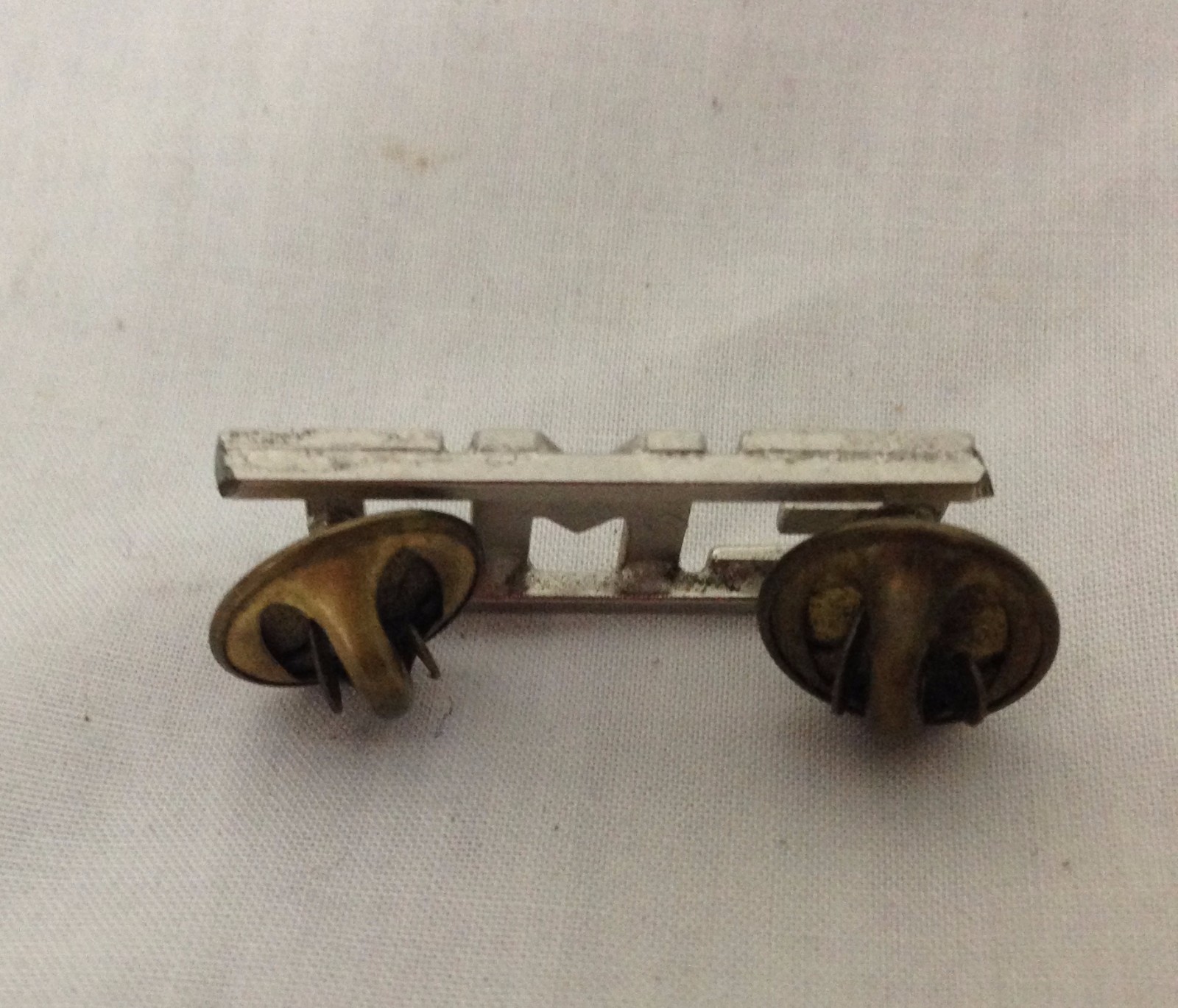 EMT silver Letters Collar Pins Emergency Medical Technician eBay