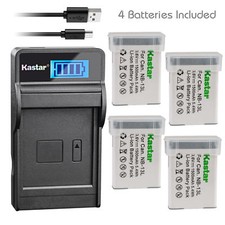 NB-13L Battery  LCD Charger for Canon PowerShot G9 X, G9 X Mark II, SX620 HS