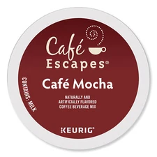 Cafe Escapes Mocha K-Cups, 24/Box, 96/Carton