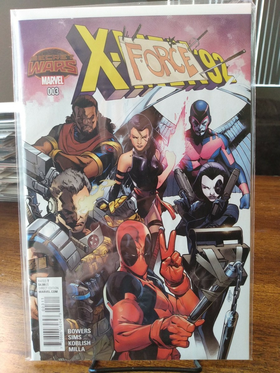Secret wars #1-9 コンプリートセット アメコミリーフ X-FORCE X-MEN 92 #3 PEPE LARRAZ SECRET WARS 2015 1ST PRINT | eBay