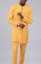 african dashiki set, matching shirt and pant/african clothing /african men cloth