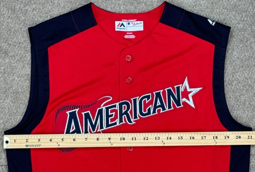 Majestic Authentic 2019 American League All Star Game Jersey Vest Size 40 - Picture 9 of 13
