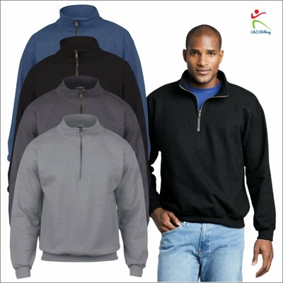 gildan quarter zip