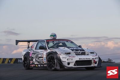 Cars nissan s13 380sx Desk Mat Stitched
