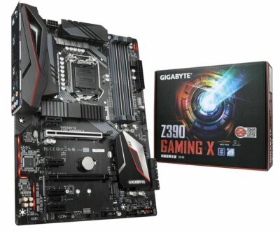 Gigabyte Z390 GAMING X Motherboard Intel Z390 M.2 LGA 1151 DDR4 USB 3.1 HDMI ATX