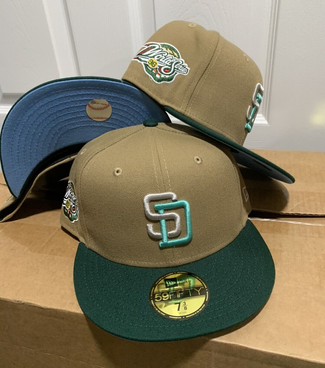 New Era 59Fifty San Diego Padres Fitted Hat ICY BLUE UNDER VISOR