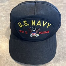 U.S. NAVY WWII VETERAN HAT MADE IN USA