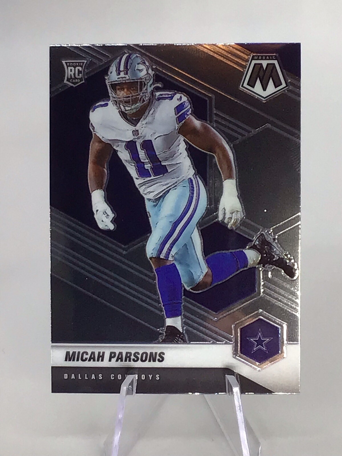 2021 Panini Mosaic Micah Parsons Base Rookie Card RC #362 Dallas Cowboys🔥🔥🔥