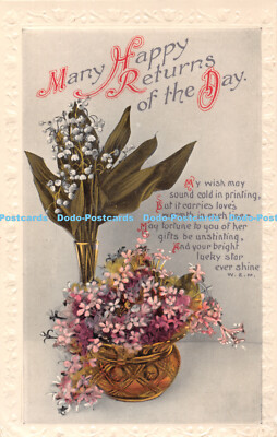 R449681 Many Happy Returns of the Day My wish may sound cold in printing W E M W