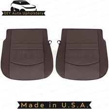 2013-2018 For Dodge Ram 1500 Driver/Passenger Bottom Cloth Seat Covers Brown