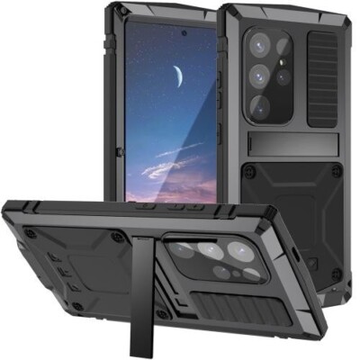 Samsung Galaxy S25 Ultra 5G R-JUST 360° Armor Outdoor Metall Schutzhülle