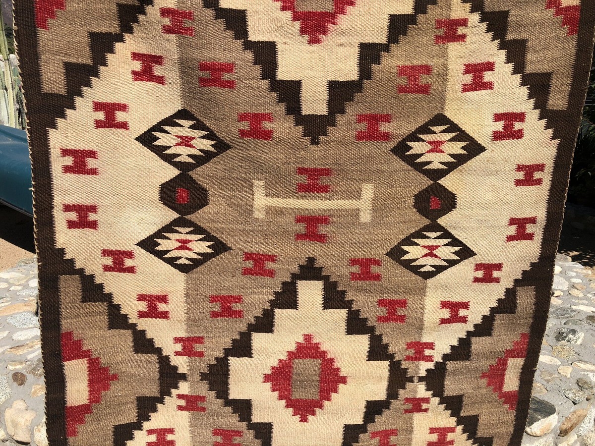 1920年代～ナバホラグNavajo Rug ネイティブ本物アリゾナインディアン 1920年代～ナバホラグNavajo Rug ネイティブ本物アリゾナ