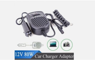QK Sons Universal 80 W Auto Ladegerät Laptop Adapter UK Stecker 12 V DC Auto Netzteil