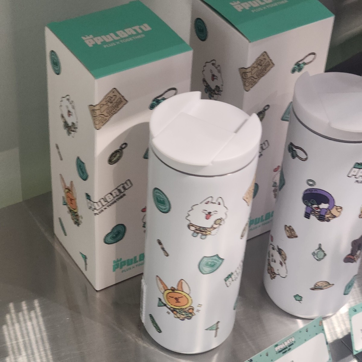 TXT プルバトゥ POPUP Tumbler タンブラー TXT TUMBLER 2025 PPULBATU FINDING MOA POP-UP TOMORROW X