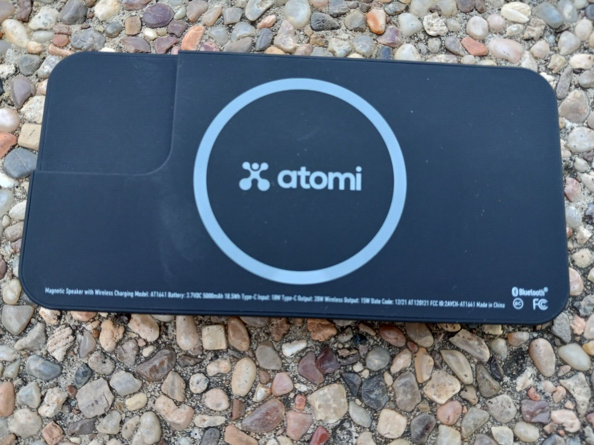 Atomi Magnetic Speaker with Wireless Charging