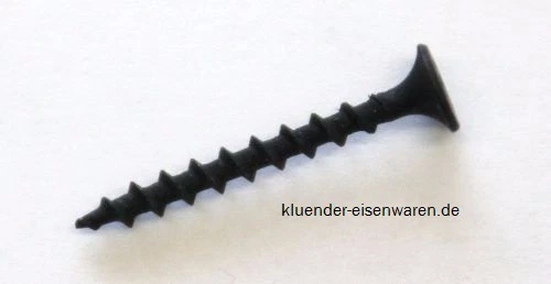 100 Schnellbauschrauben 3,9x25 mm Grobgewinde für Gipskarton