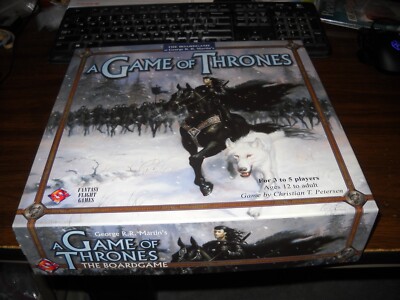 Fantasy Flight: A Game of Thrones: Base Game: Unpunched