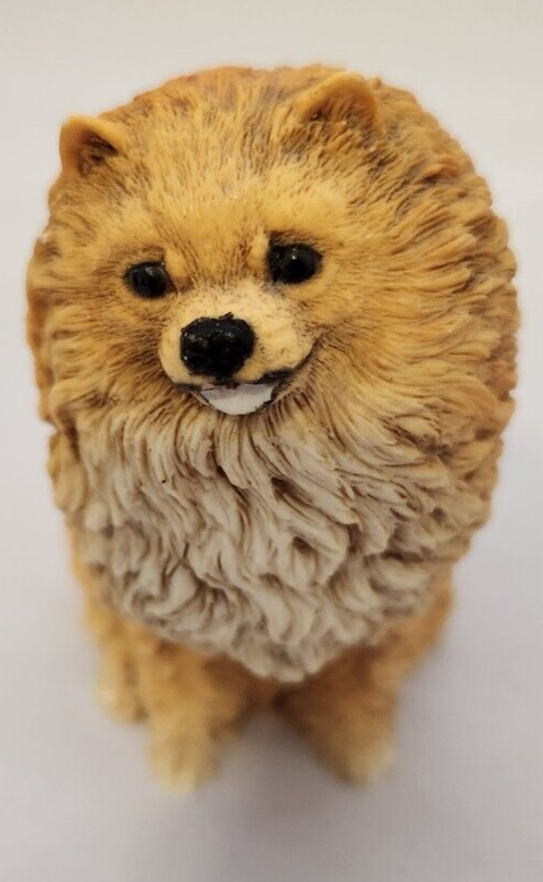 Castagna Original Vintage Pomeranian Figurine 1988 Sitting Item # 019M