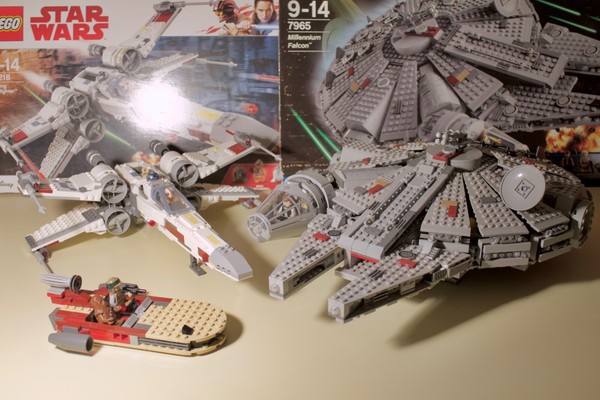 LEGO Star Wars Collection Rebel Sets 75218, 8092, 7965    