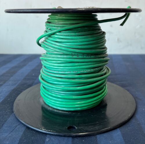 12 AWG Stranded Copper Building/Machine Tool Wire 2.9 lbs Green - Picture 1 of 2