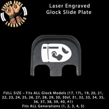 Bullet Bill - Glock Rear Slide Plate Back Plate for Full Sized Glocks Gen1-5