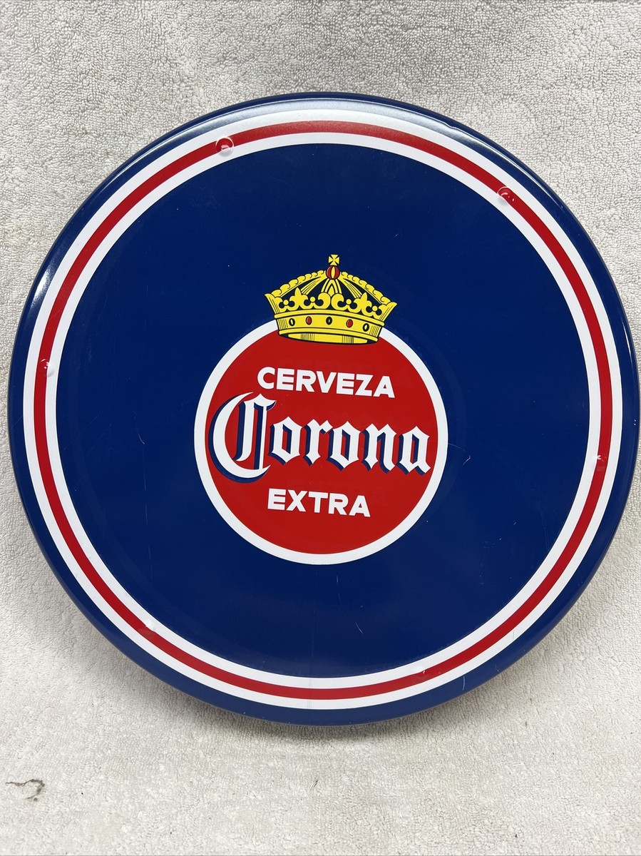 CORONA EXTRA VICTORIA METAL BEER MODELO CERVEZA SERVING TRAY 13