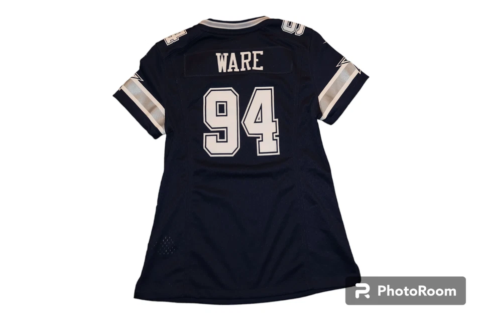 Camiseta de futebol Nike On Field Dallas Cowboys DeMarcus Ware azul feminina tamanho P - Imagem 2 de 4