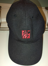 Chick-fil-A Employee Hat Cap Adult Black Strapback Embroidered Team Style oobe