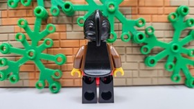 (S2 / 3 / 4) Lego Castle Wolfpack cas251 Black Cape from 6038 6075