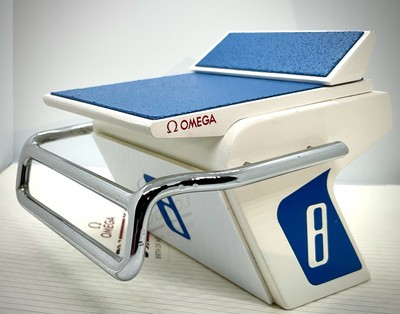 SELTENE OMEGA Uhren Olympia Schwimm Start Block - Schaufenster Maßstab Modell