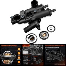 Engine Coolant Thermostat Housing Assembly Dodge Chrysler Jeep Journey Avenger