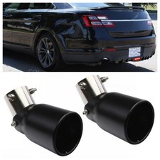 For Ford Taurus 2013-19 2pcs Car Exhaust Pipe Tip Rear Tail Throat Muffler For Ford Taurus 2013-19 2pcs Car Exhaust Pipe Tip Rear Tail Throat Muffler