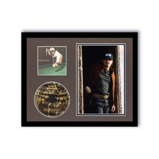 TUCKER WETMORE SIGNED AUTOGRAPH 11x14 FRAMED DISPLAY ACOA  BRUNETTE 3,2,1 MISSIN