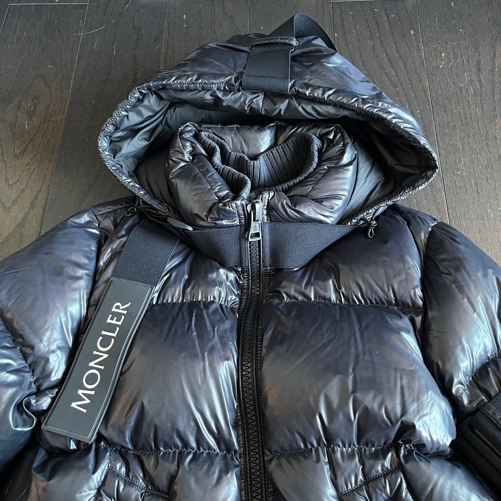 RARE MONCLER X CRAIG GREEN BROOK JACKET navy size 0 men puffer jacket image 4