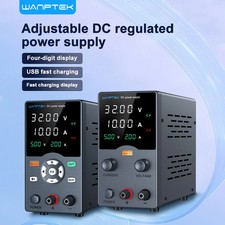 Wanptek Adjustable DC Lab Power Supply 30V/60V/120V USB Encoder Bench PSU