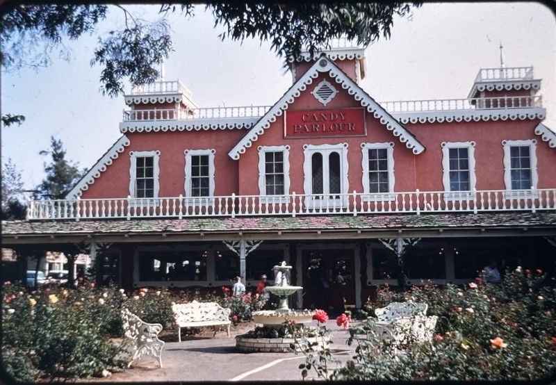 Knotts Berry Farm Candy Parlour 1961 Original 35mm Film Slide