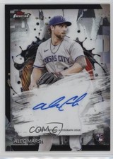 2024 Topps Finest Finest Auto Alec Marsh #FA-AM Auto 16wc