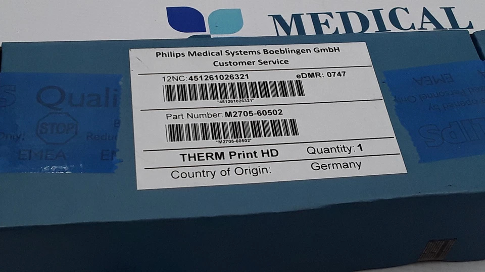 Philips Therm Print HD For FM30/50 Avalon Fetal Monitors 12NC 451261026321 - Image 3 of 3