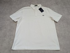 Image of Fred Perry Polo Shirt Mens XXL Button Down Pique Golf Tennis Casual Preppy Mod