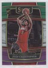 2021 Panini Select Concourse Green White Purple Prizm Josh Christopher #48 09br