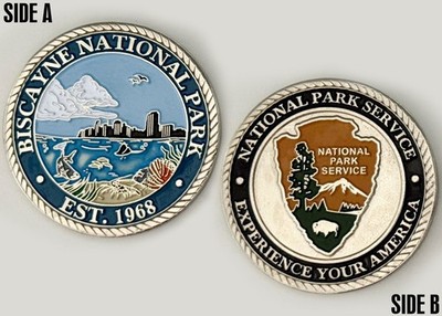 Biscayne National Park Established 1968 Challenge Coin 2#14