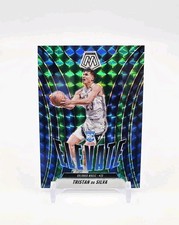 2024-25 Panini Mosaic Tristan Da Silva Rookie Green Prizm Elevate No. 19